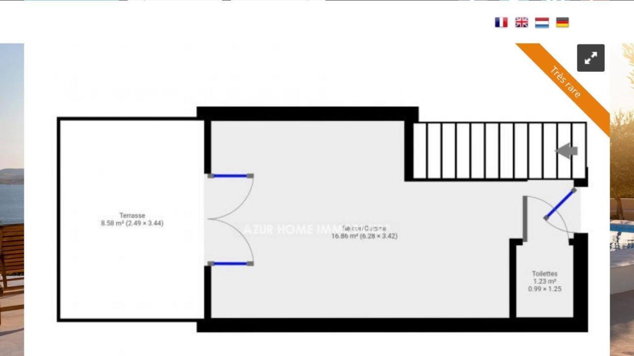 Duplex T3 Boulouris Pieds Dans L Eau Apartment Saint-Raphaël Екстериор снимка