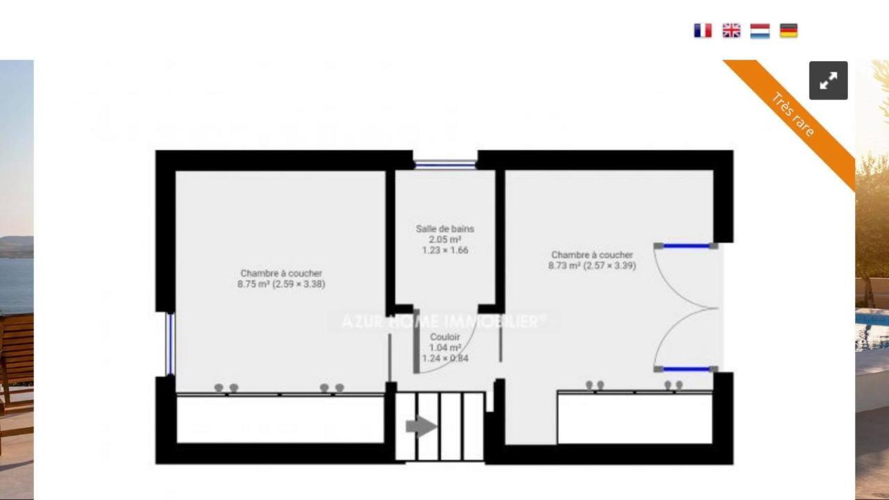 Duplex T3 Boulouris Pieds Dans L Eau Apartment Saint-Raphaël Екстериор снимка